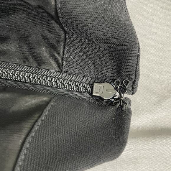 Talbot‎ Runhof Women's Black Bodycon Long Dress Size 2 Stretchy Pret Statement - Picture 11 of 16